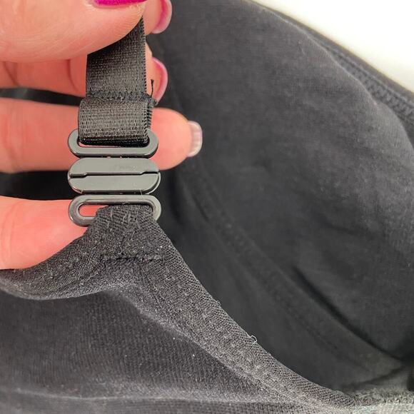 Ava Rose Maternity Nursing Bra Size S Black Comfort Stretch 32A-34B - Picture 5 of 8